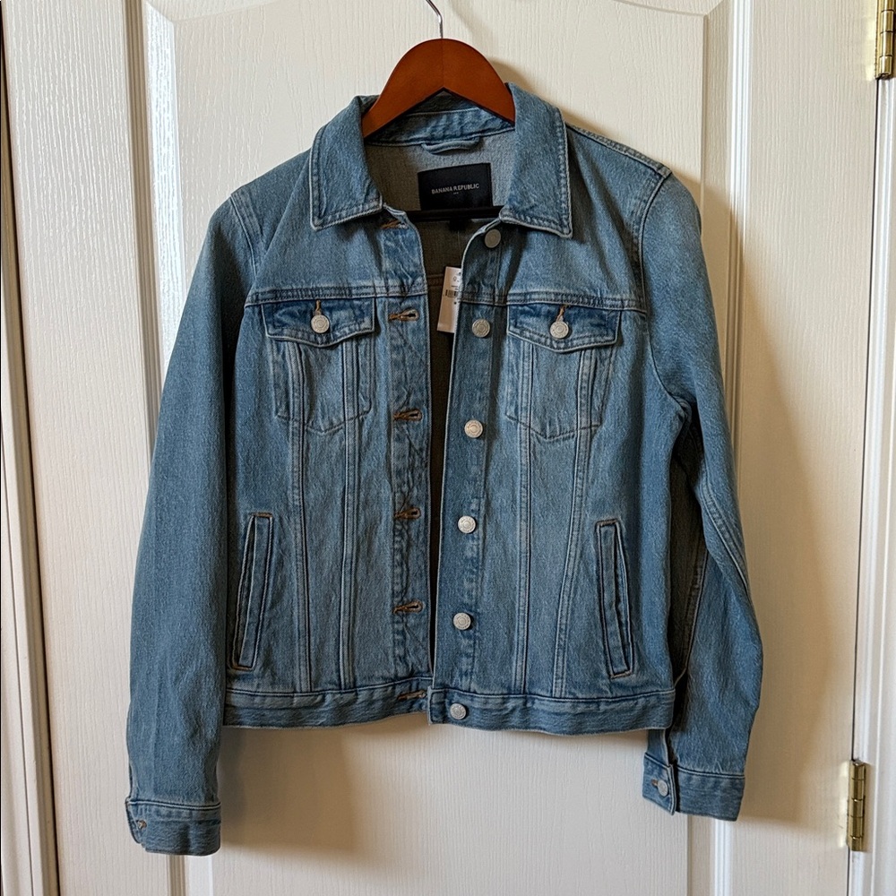 Banana Republic Light Blue Denim Jacket